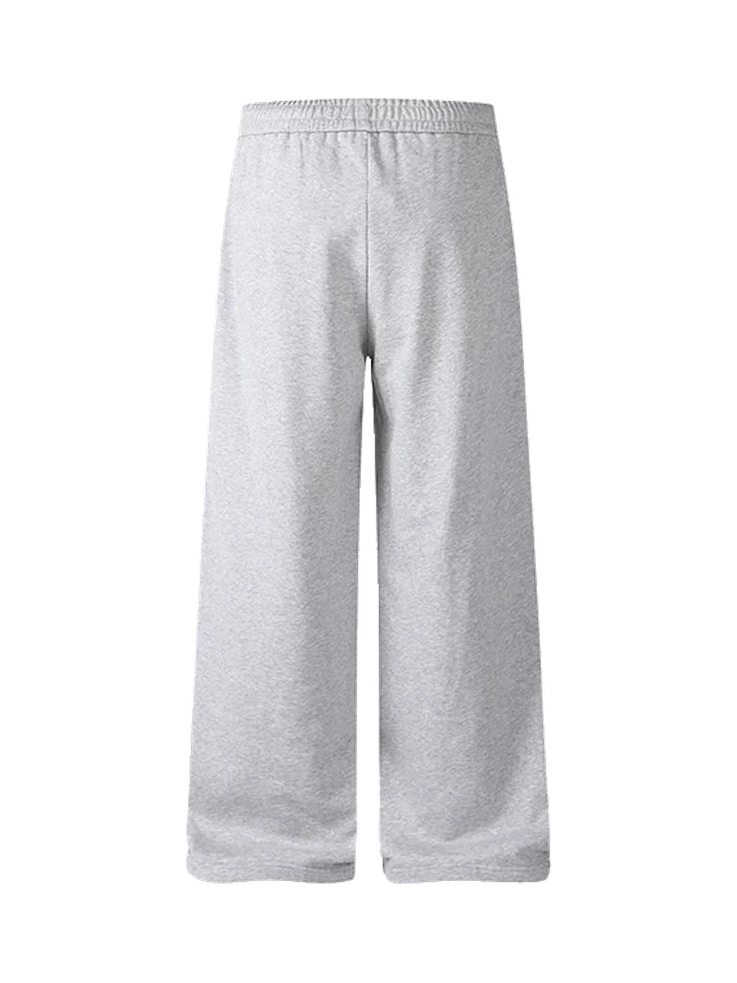 BIGGOLD | Wide-Leg Button-Trim Sweatpants
