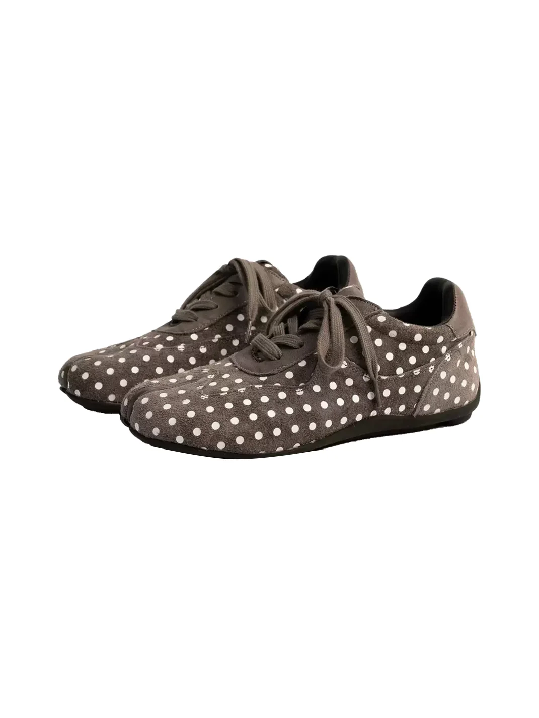 ZHUDAGE | Retro Split-Toe Leather Sneakers