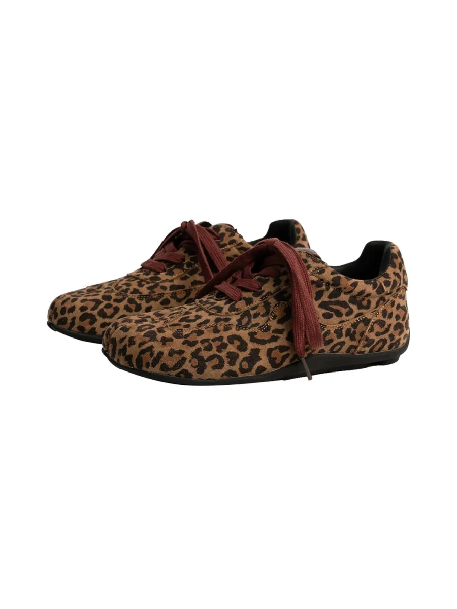 ZHUDAGE | Retro Split-Toe Leather Sneakers - 2