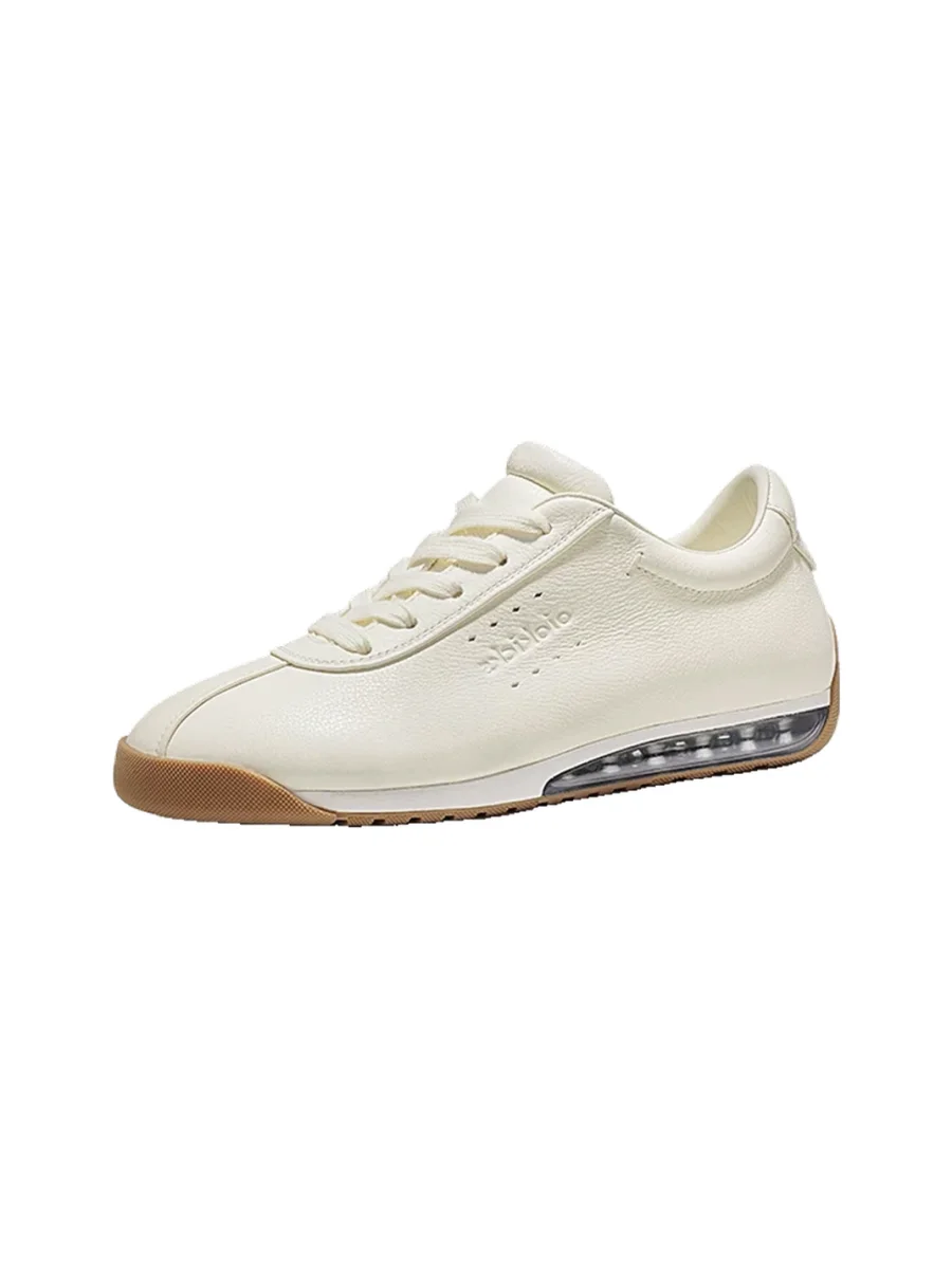 SALAXI | Retro Low-Top Leather Air-Cushion Sneakers - 3