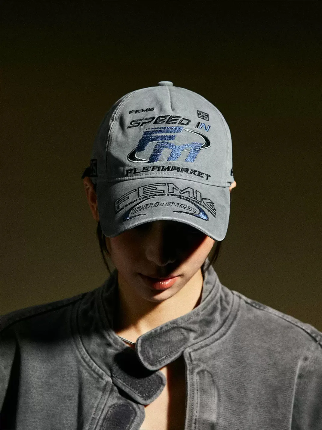 Fleamarket hat shop | Vintage Racing Embroidered Baseball Cap