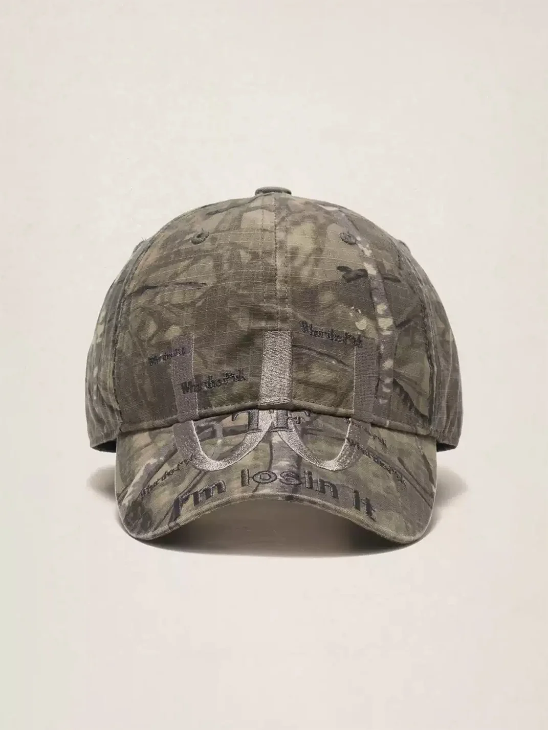 Fleamarket hat shop | Embroidered Camouflage Baseball Cap