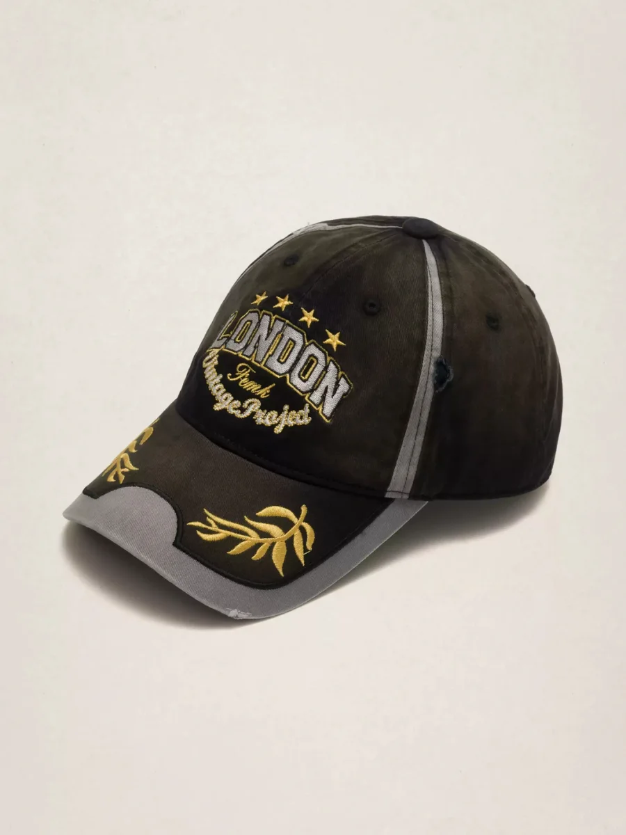 Fleamarket hat shop | Vintage Washed Embroidered Baseball Cap - 2