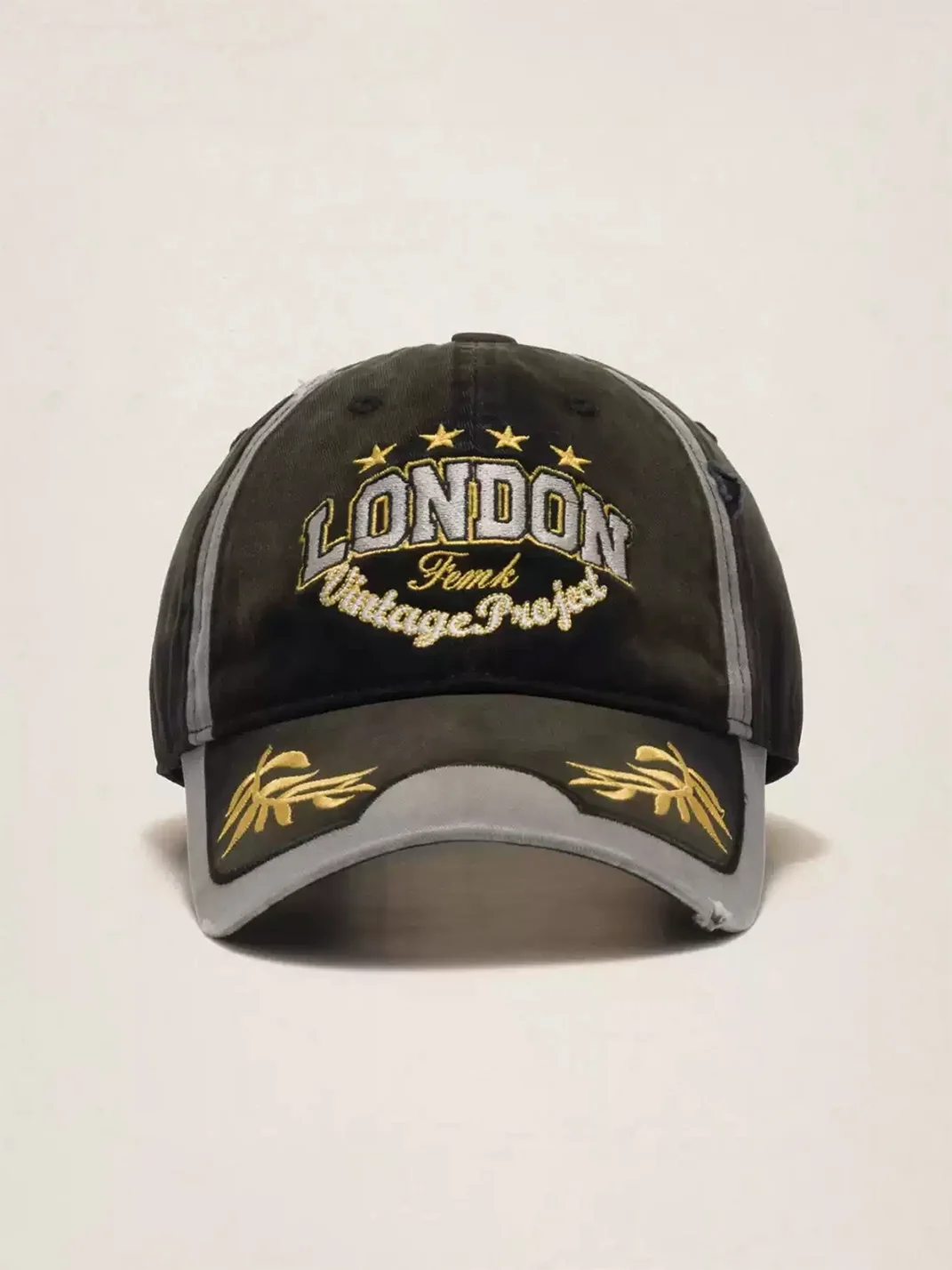 Fleamarket hat shop | Vintage Washed Embroidered Baseball Cap