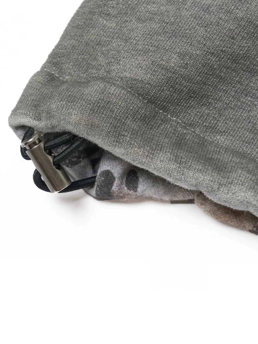 SAXGENWON | Leopard Double Waist Distressed Washed Sweatpants