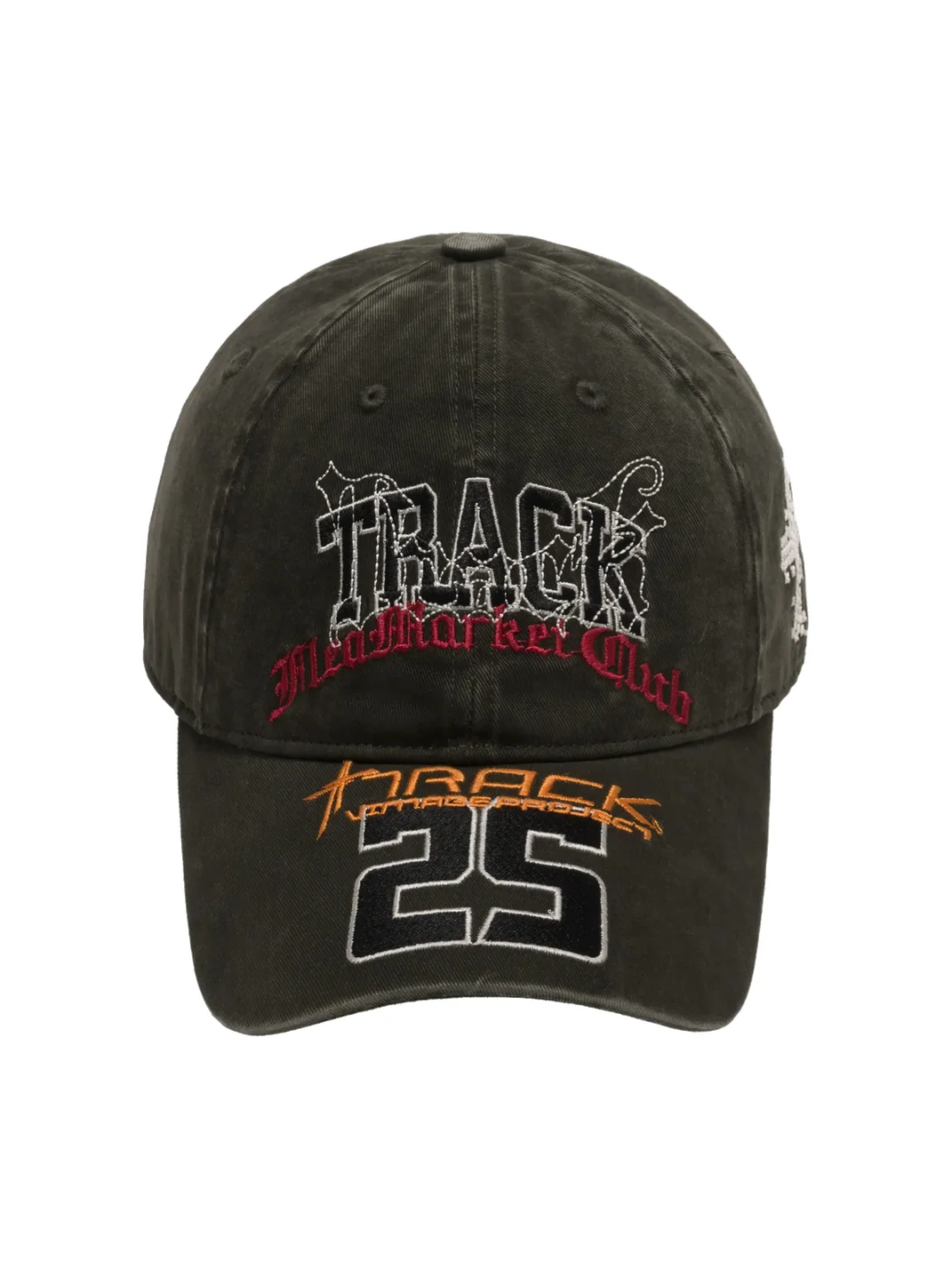Fleamarket hat shop | Washed Distressed Embroidered Baseball Cap