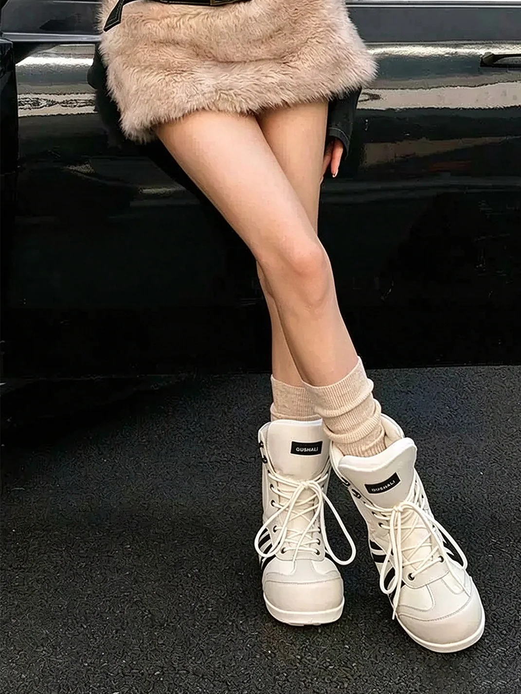 GSL | Platform Lift Ankle Boots