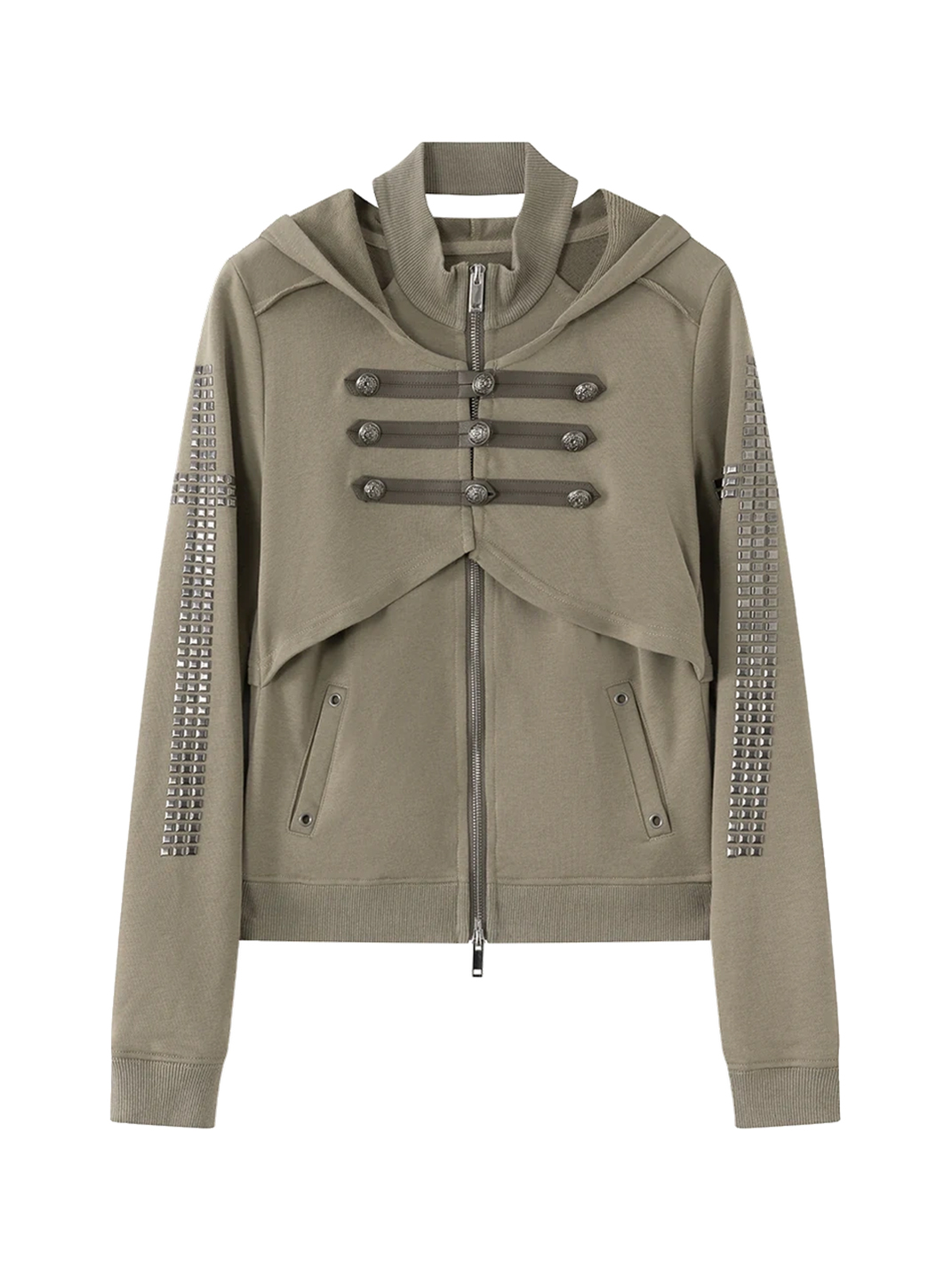 【Cest Nous】Studded Hoodie PayPal
