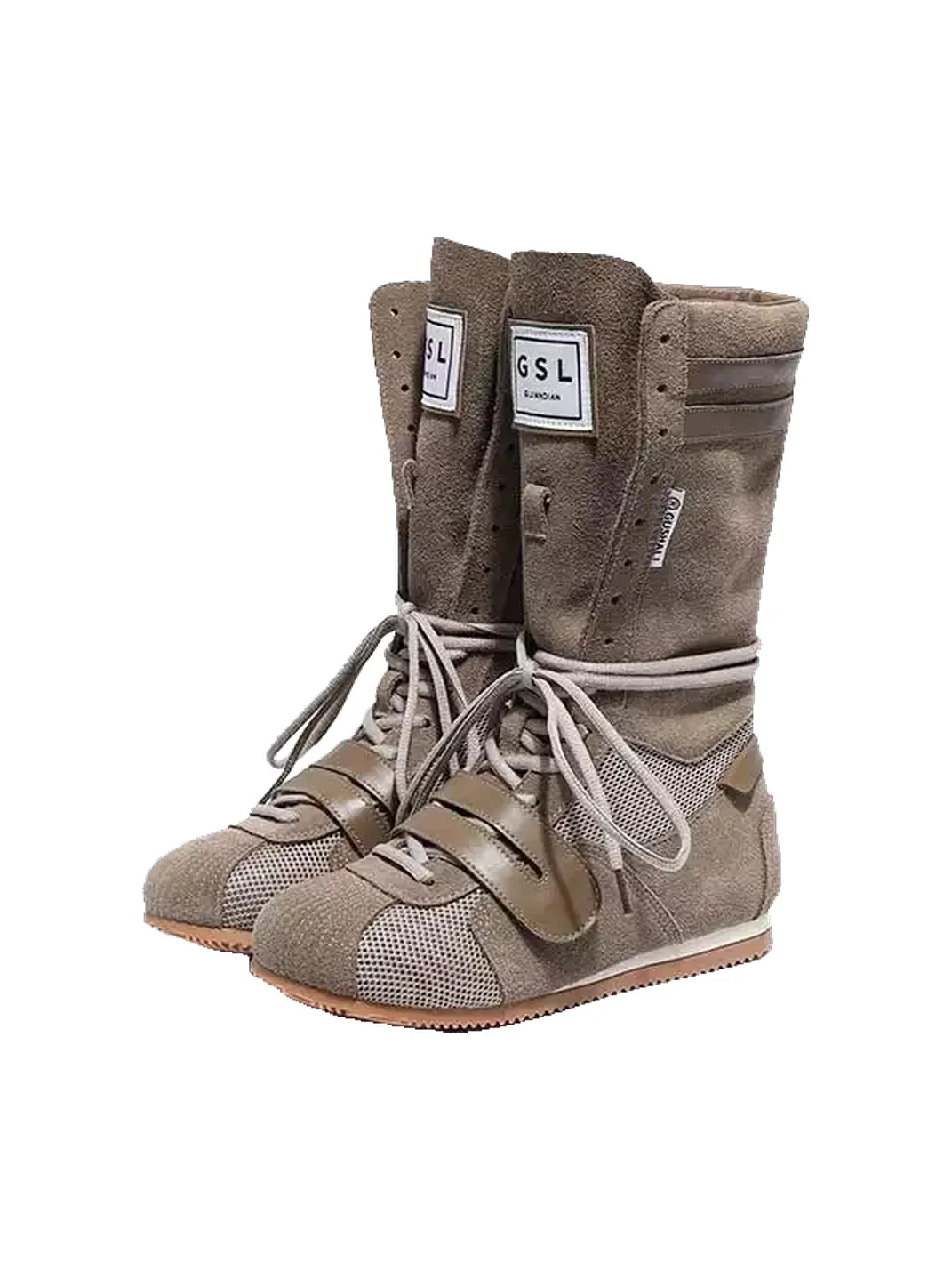 GSL | Platform Lace-Up Short Boots