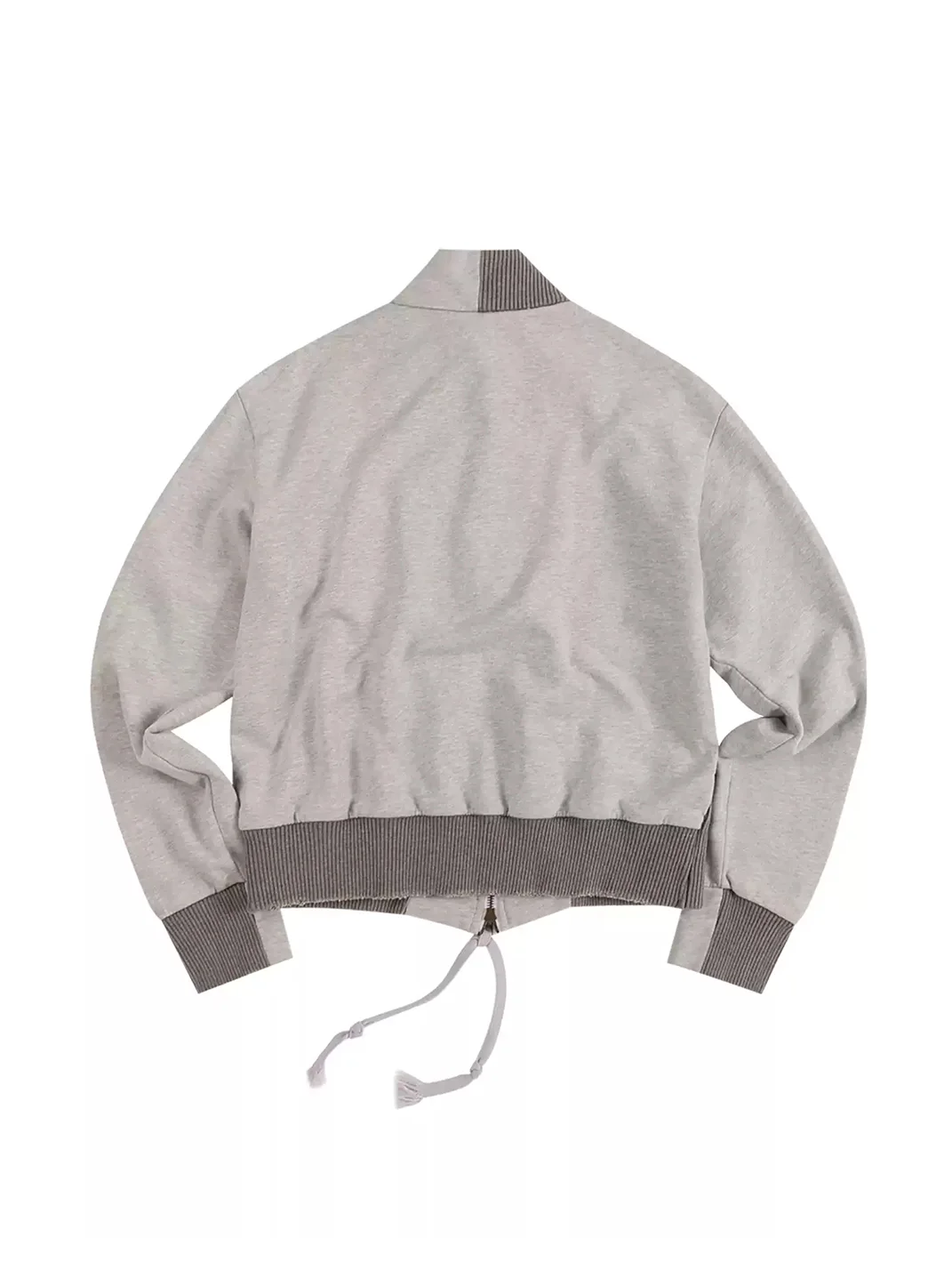 WHISTLEHUNTER | Washed Studded Slim Fit Zip Jacket
