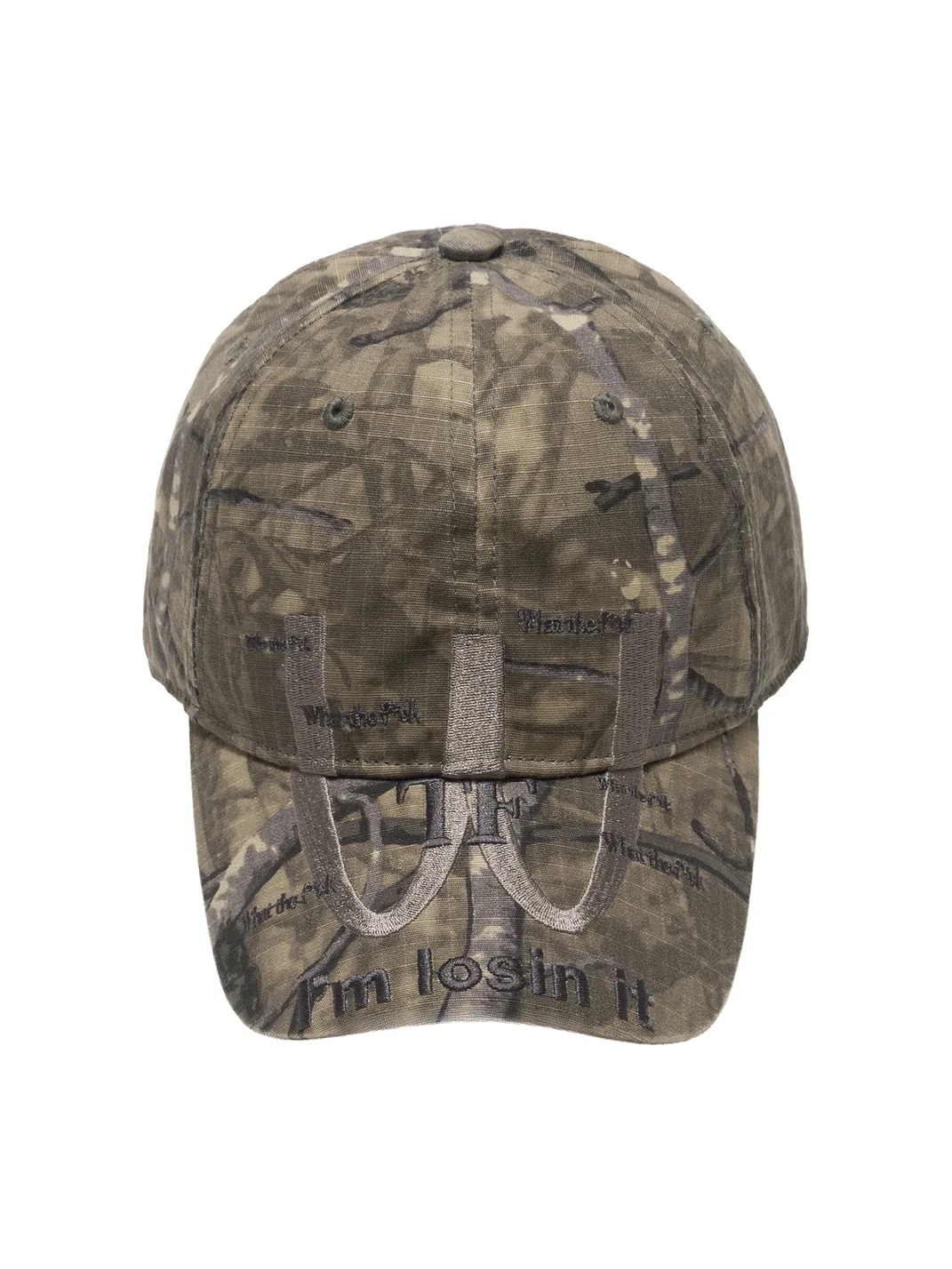Fleamarket hat shop | Embroidered Camouflage Baseball Cap