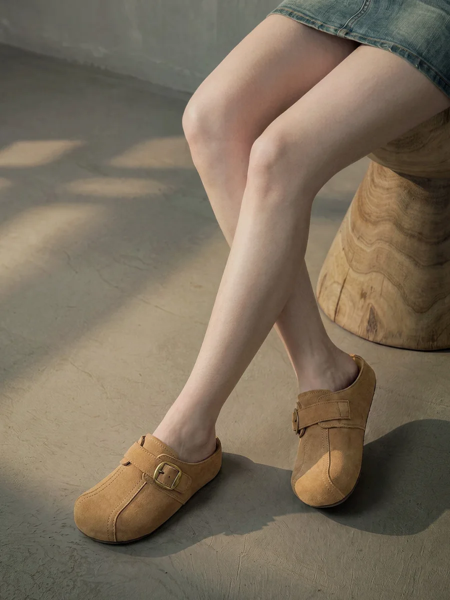 EBLAN | Platform Closed-Toe Slip-On Mule Slippers - 2