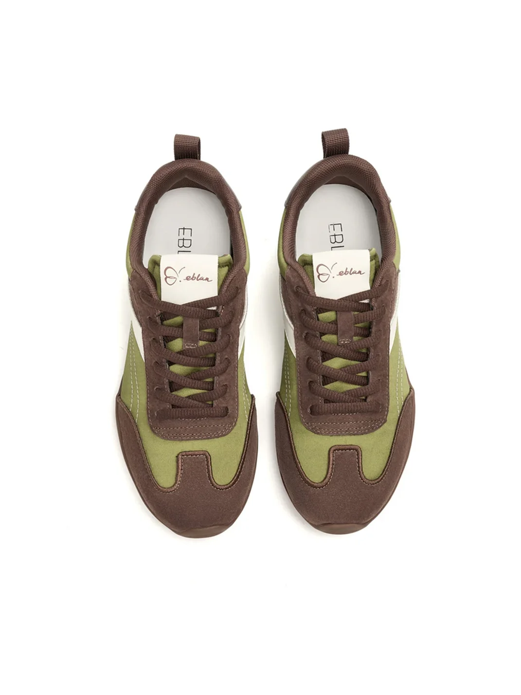 EBLAN | Retro Colorblock Platform Sneakers