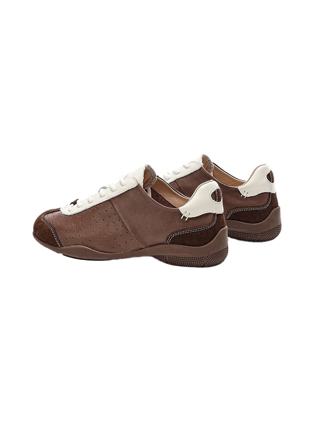 EBLAN | Retro Platform Lace-Up Sneakers