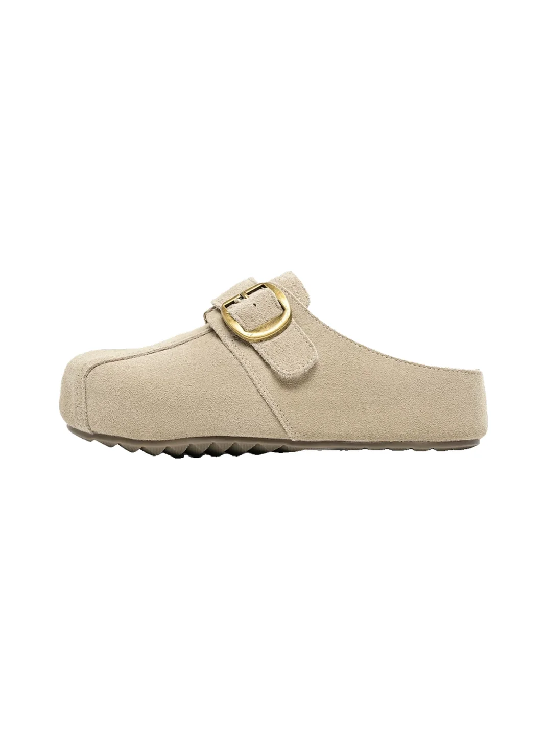 EBLAN | Platform Closed-Toe Slip-On Mule Slippers