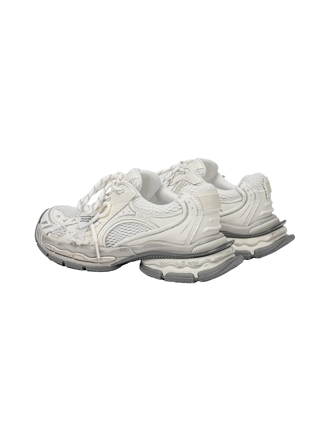 EBLAN | Distressed Platform Dad Sneakers