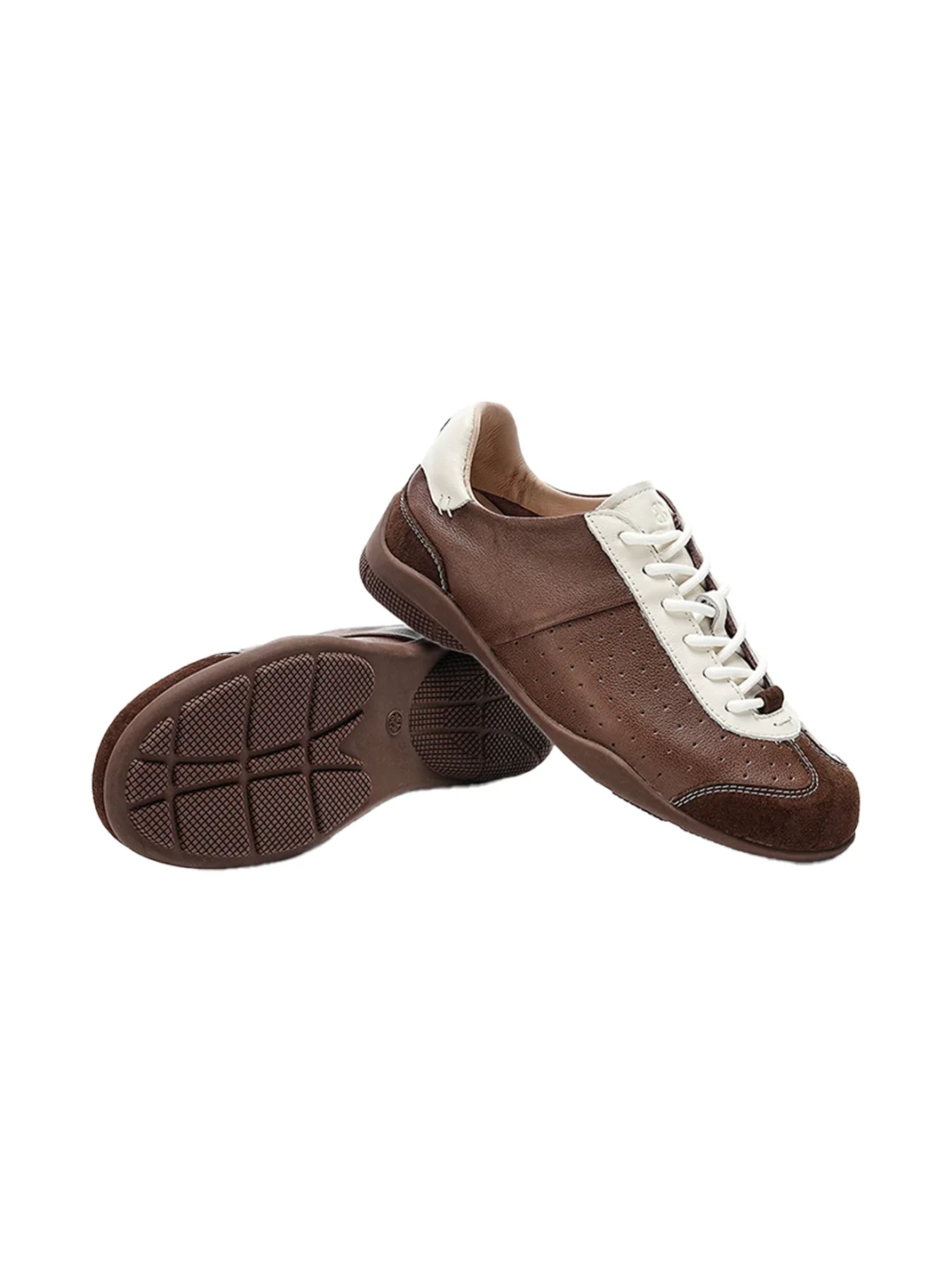 EBLAN | Retro Platform Lace-Up Sneakers