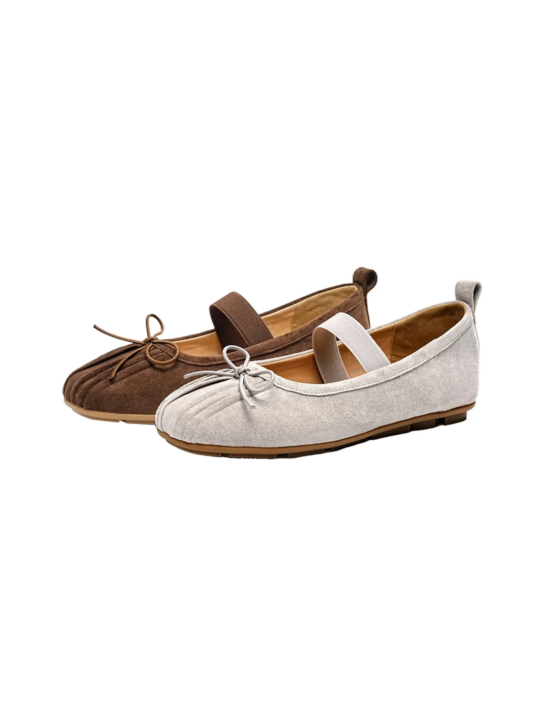 EBLAN | Bow Strap Mary Jane Ballet Flats
