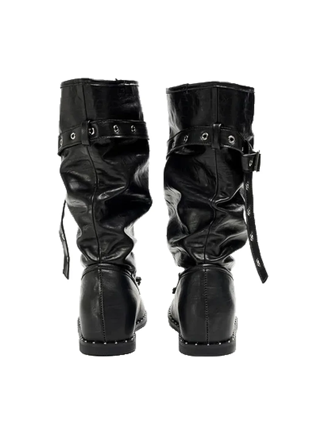 EBLAN | Retro Slouchy Ballet-Style Western Boots