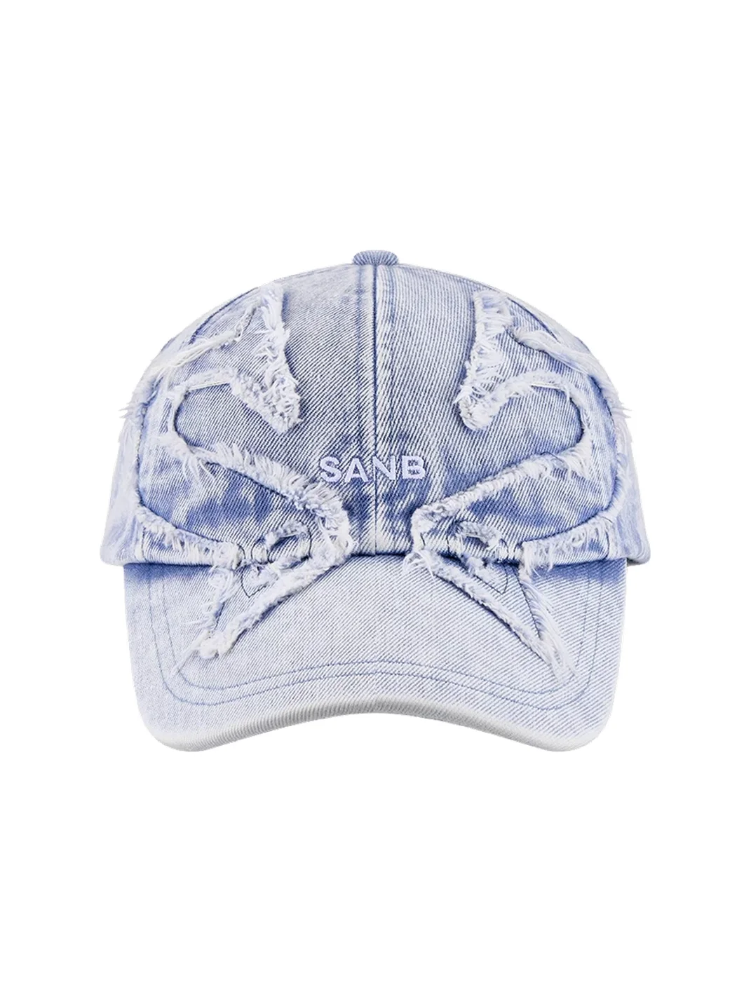 SANB | Distressed Washed Blue Butterfly Baseball Cap