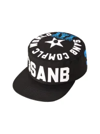 SANB | Embroidered Flat Brim Cap