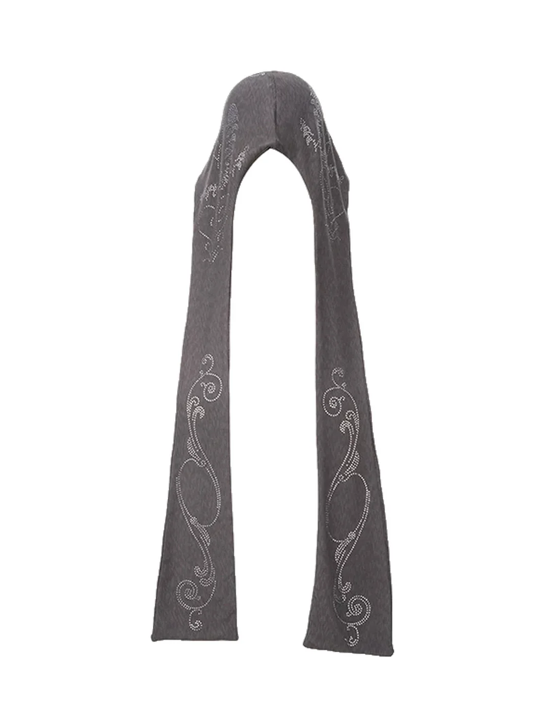 SANB | Rhinestone Hooded Scarf Hat