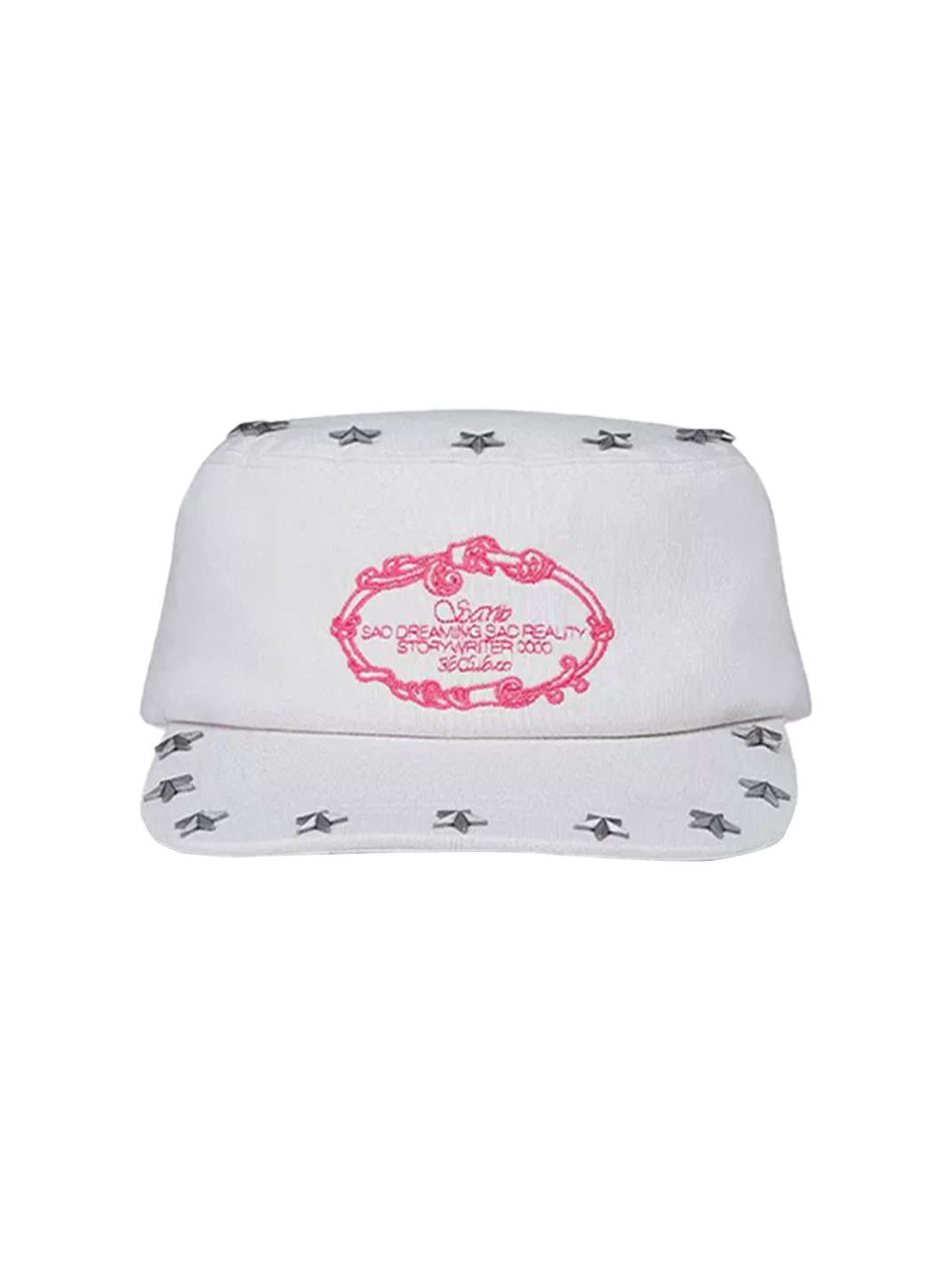 SANB | Contrast Color Flat Brim Pillbox Baseball Cap