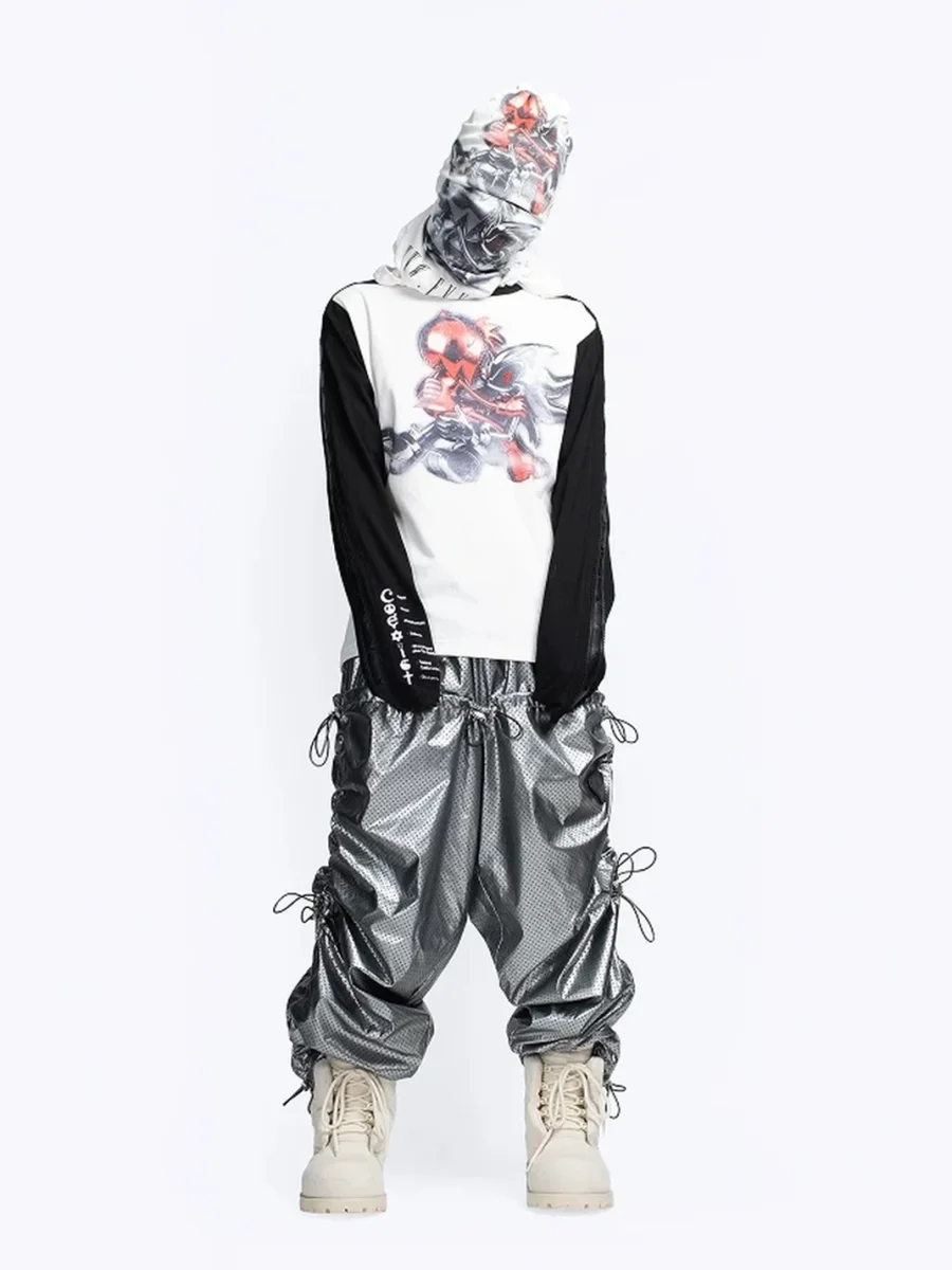 FVVO | Fitted Long Sleeve Graphic T-Shirt - 4