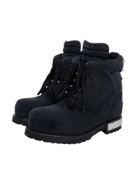 FVVO | Washed Canvas Combat Boots