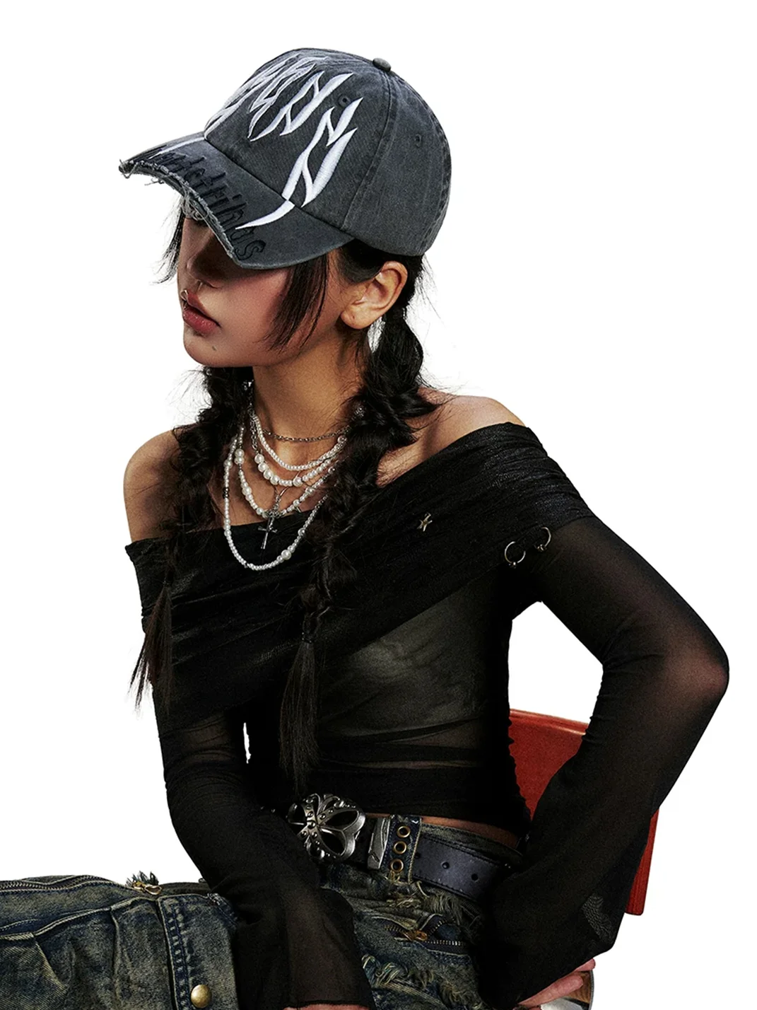 SANB | Washed Embroidered Baseball Cap