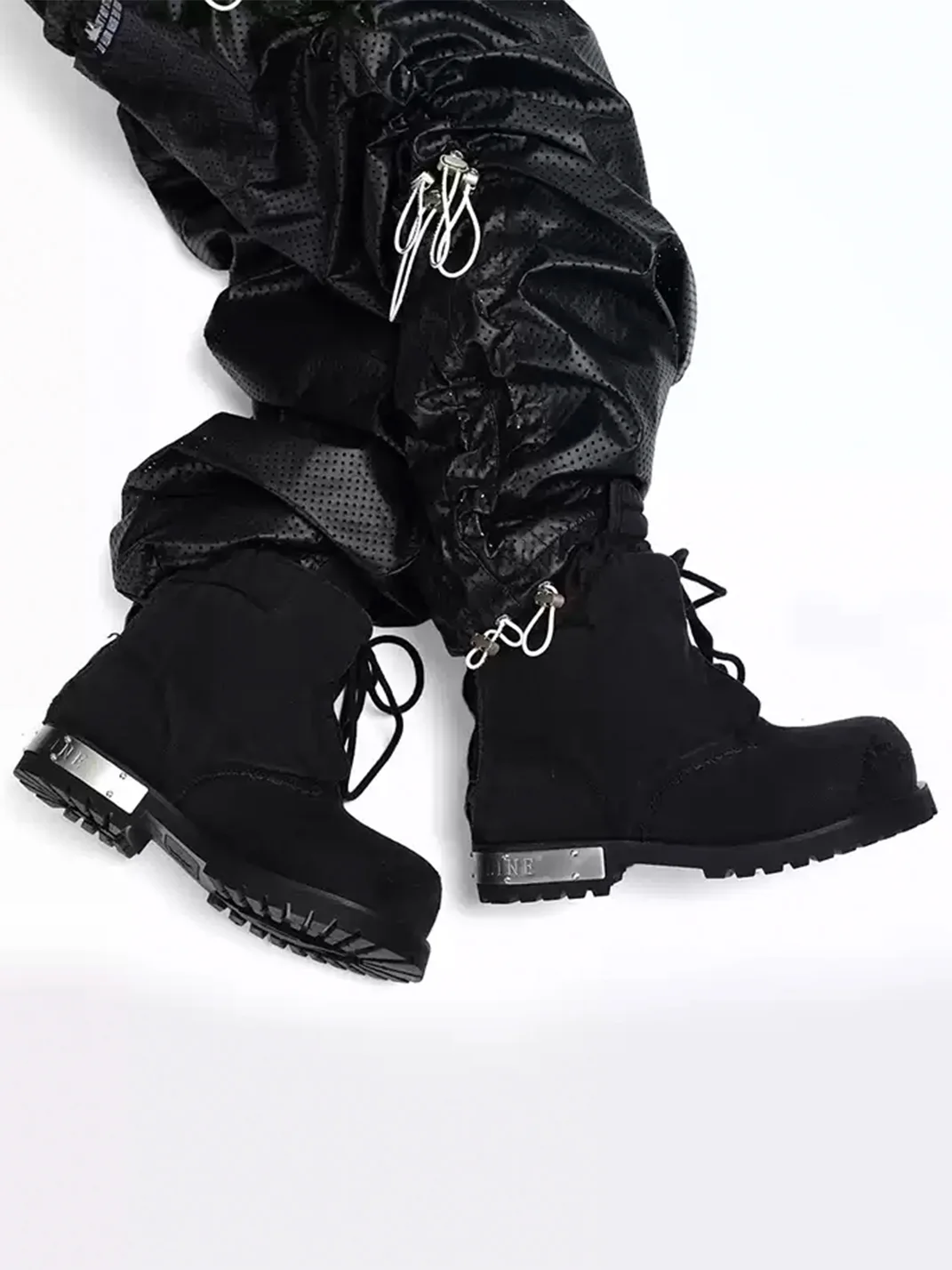FVVO | Washed Canvas Combat Boots