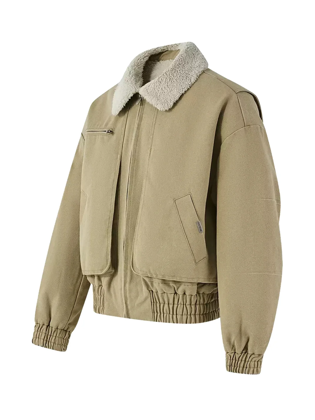 PasET | Vintage Washed Fleece-Lined Workwear Jacket