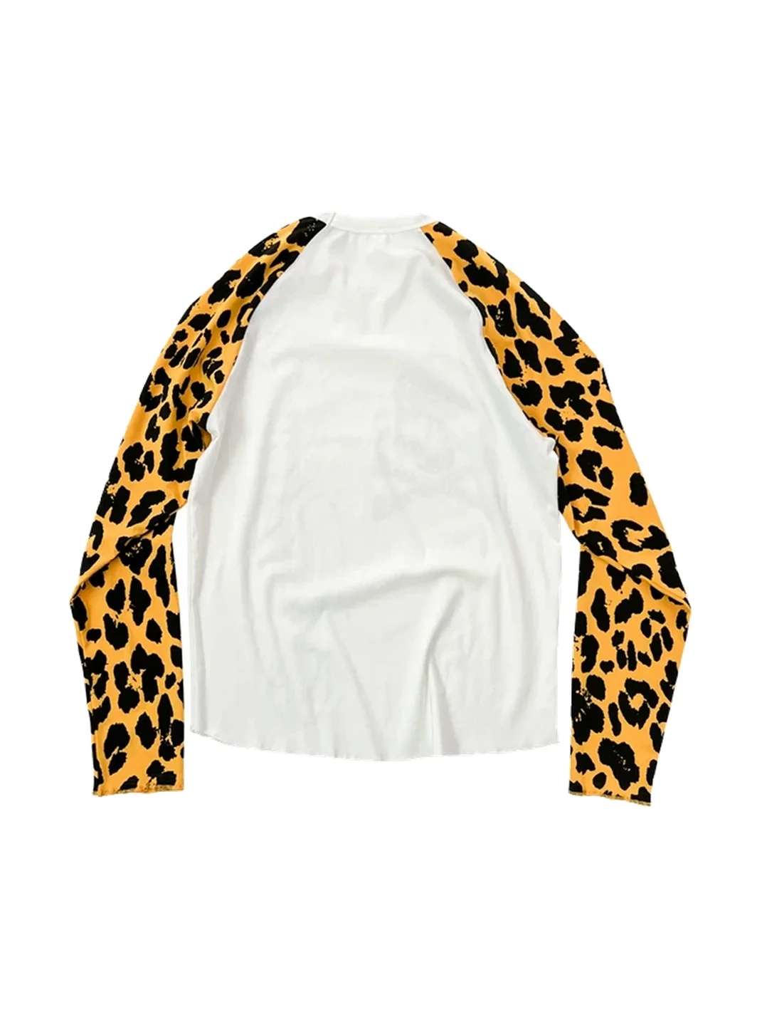 4AMSTUDIO | Leopard Skull Raglan Long Sleeve T-Shirt