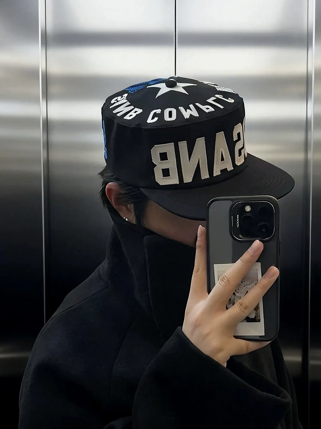 SANB | Embroidered Flat Brim Cap