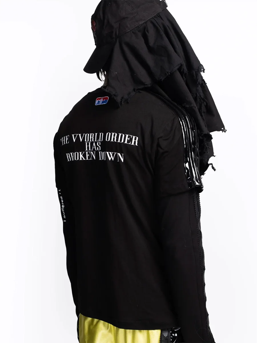 FVVO | Slogan Fitted Short Sleeve Tee - 3