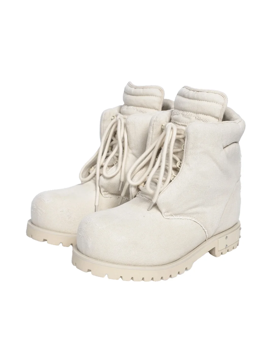 FVVO | Washed Canvas Combat Boots