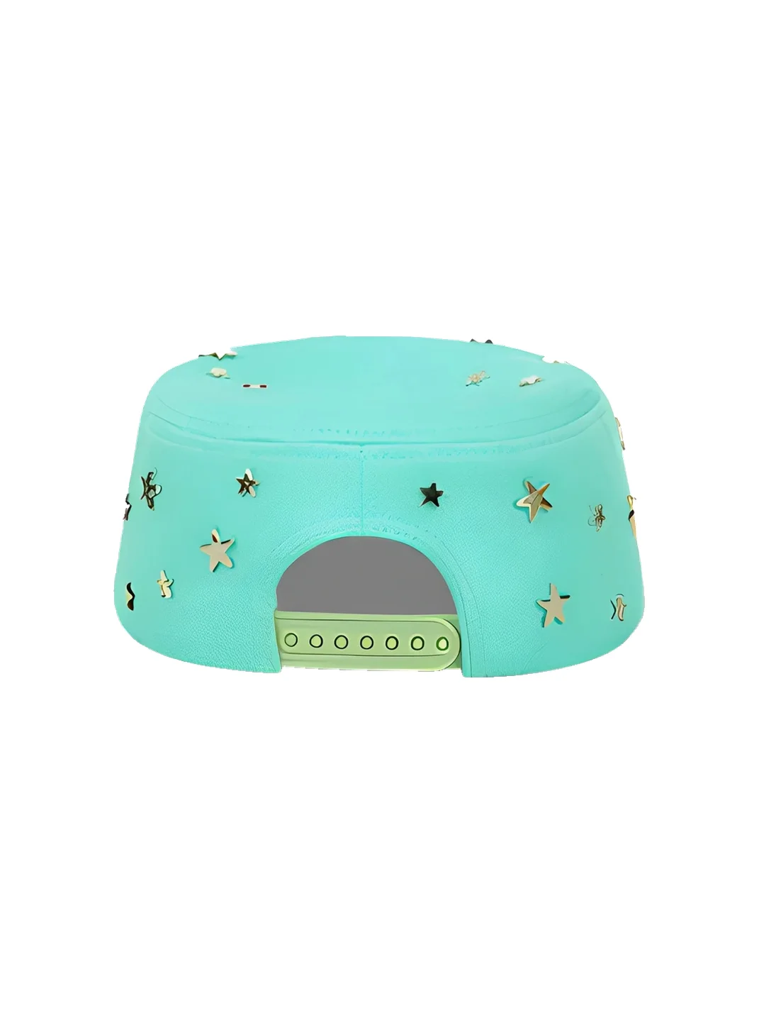 SANB | Star Stud Cat Patch Flat Brim Cap