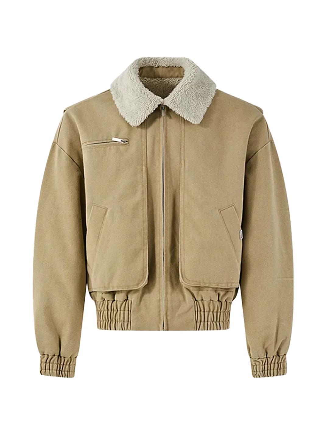 PasET | Vintage Washed Fleece-Lined Workwear Jacket