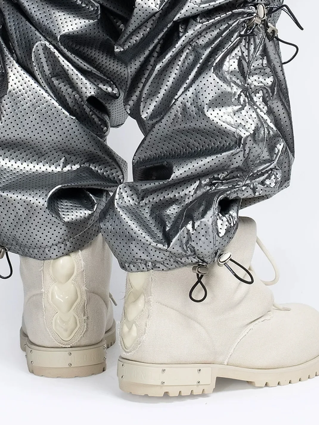 FVVO | Washed Canvas Combat Boots