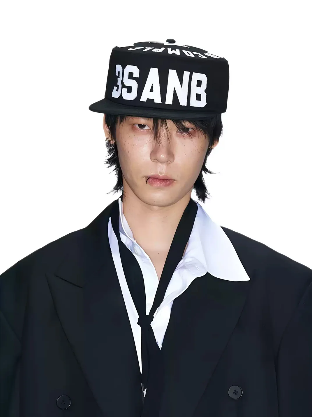 SANB | Embroidered Flat Brim Cap