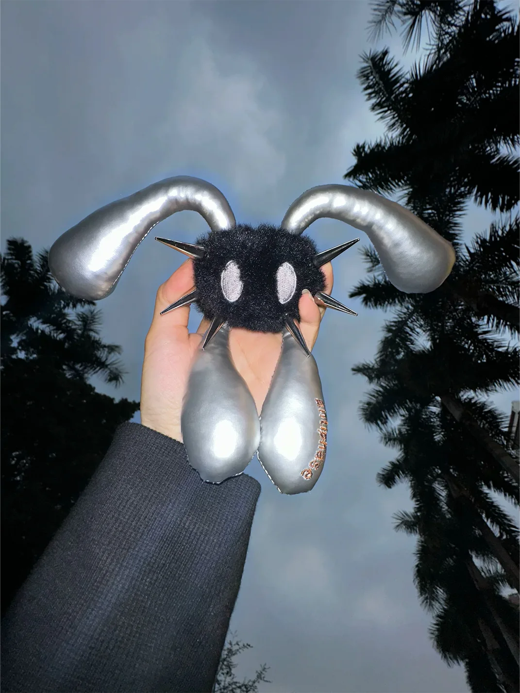 Antiphase | Four-Eared Spiked Rabbit Plush Keychain