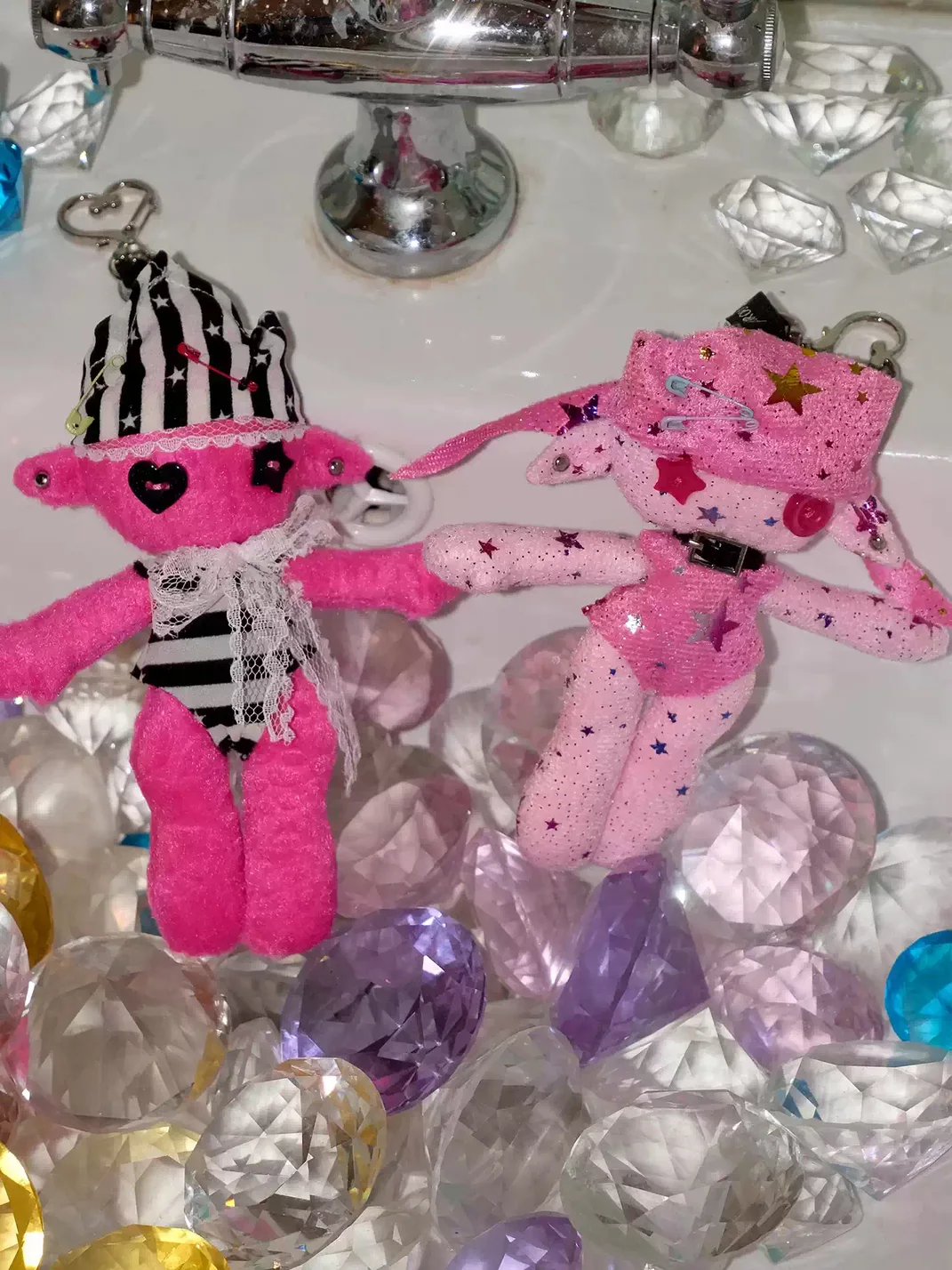 Kuroutaya | Handmade Plush Doll Keychain