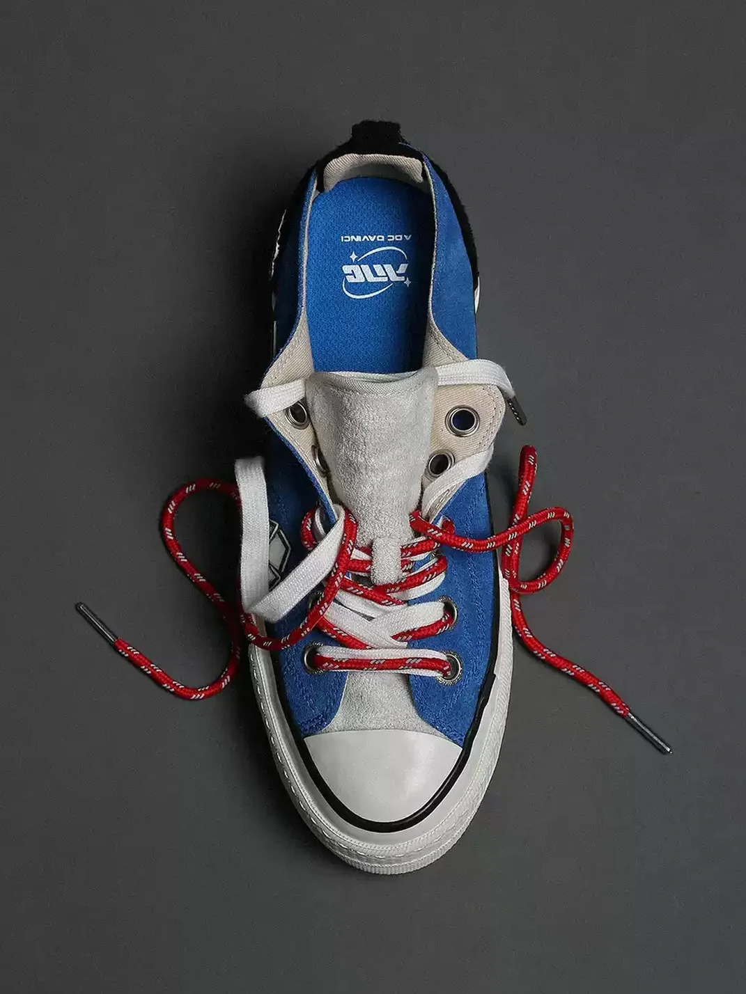 ADC | Suede And Fabric Lift Skate Shoes