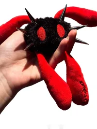 Antiphase | Four-Eared Spiked Rabbit Plush Keychain