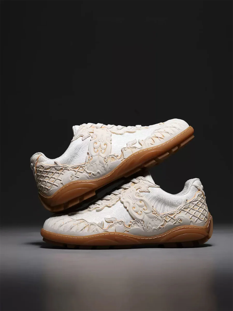 SGSX | Retro Traditional Pattern Sneakers - 3