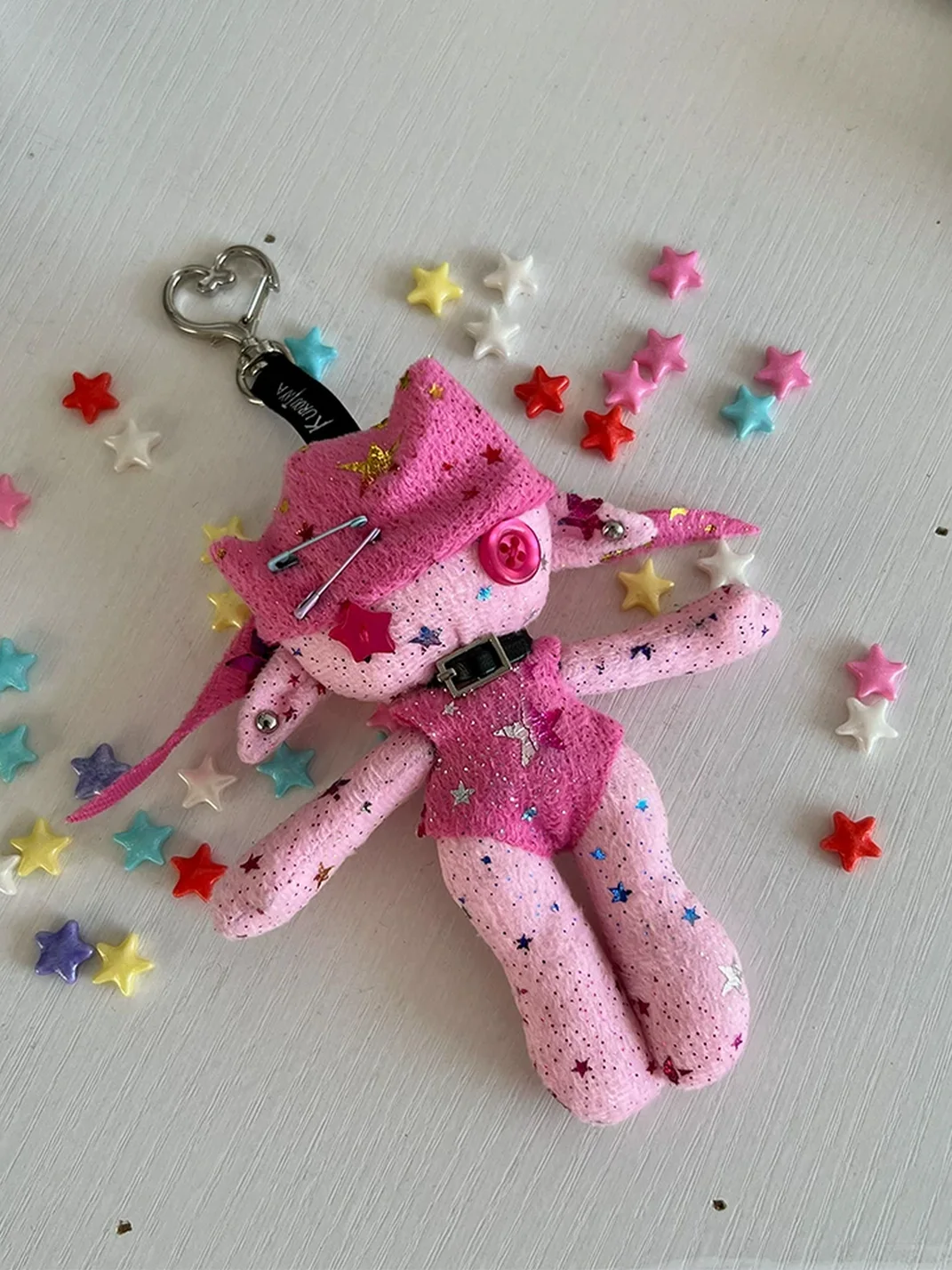 Kuroutaya | Handmade Plush Doll Keychain