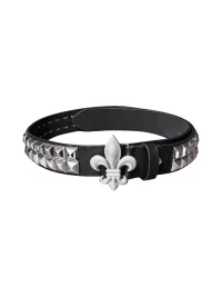 99CLUB | Adjustable Iris Flower Studded Punk Belt