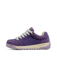 Mule Donkey | Purple Retro Thick-Soled Skate Sneakers