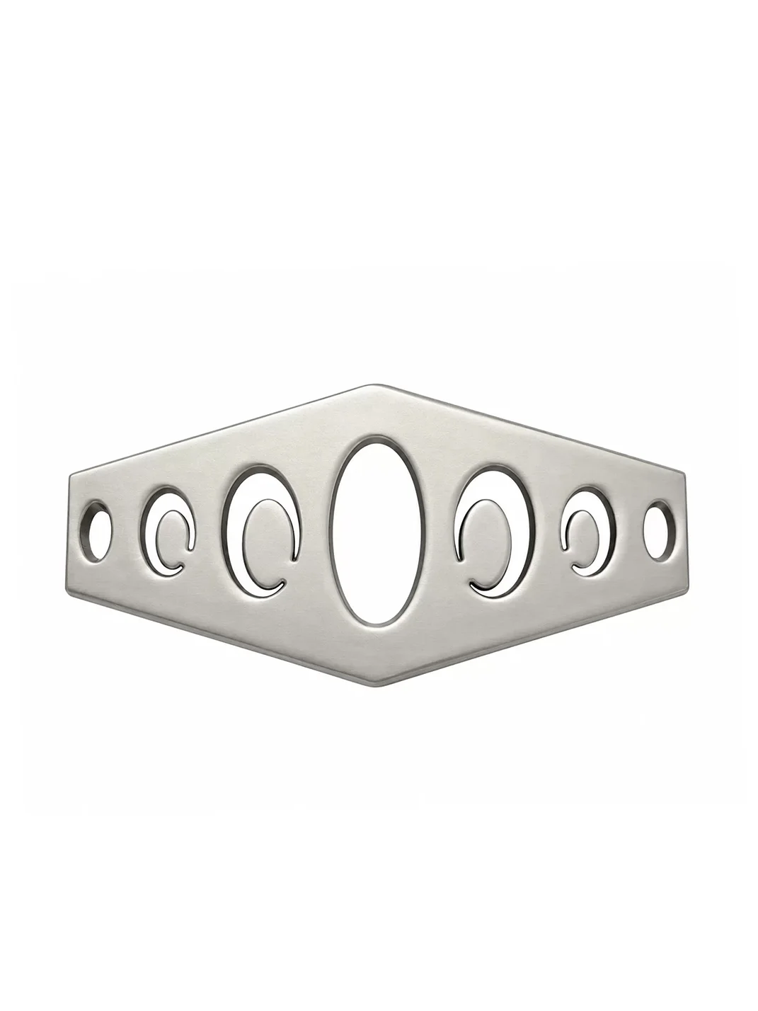 KARMANISTIC | Polka Dot Rhinestone Logo Leather Belt