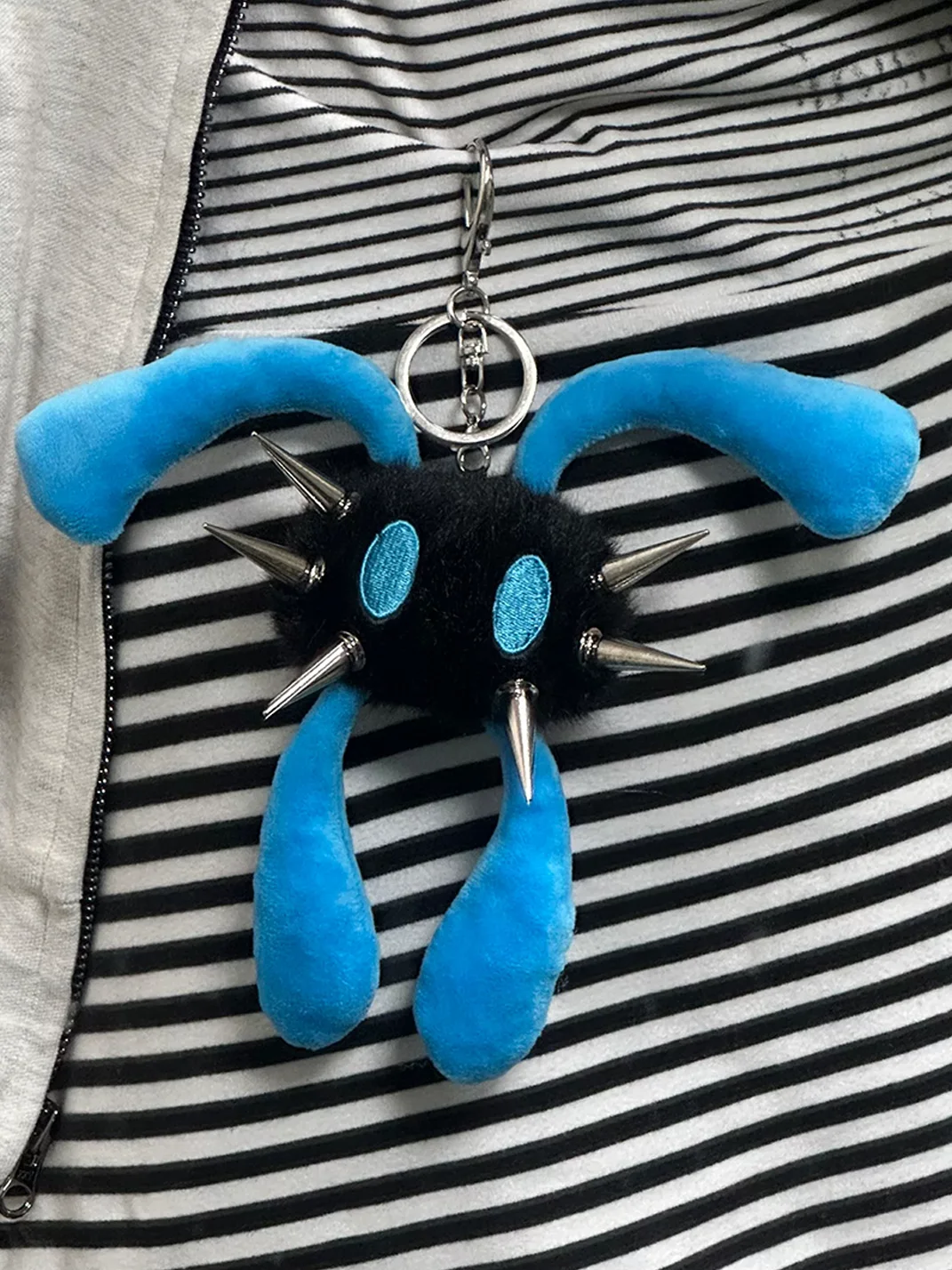 Antiphase | Four-Eared Spiked Rabbit Plush Keychain